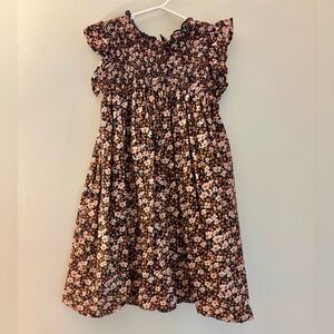 Pink Chicken Stevie Dress Navy Floral